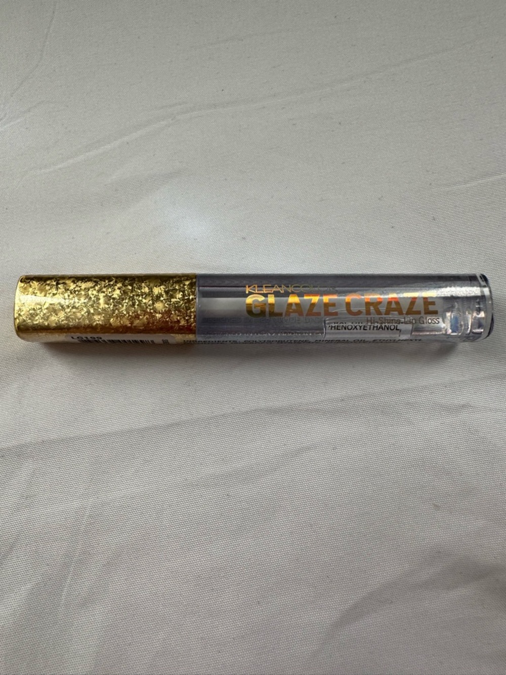 Kleancolor Glaze Craze Hi-Shine Lip Gloss Clear 3ml New Sealed